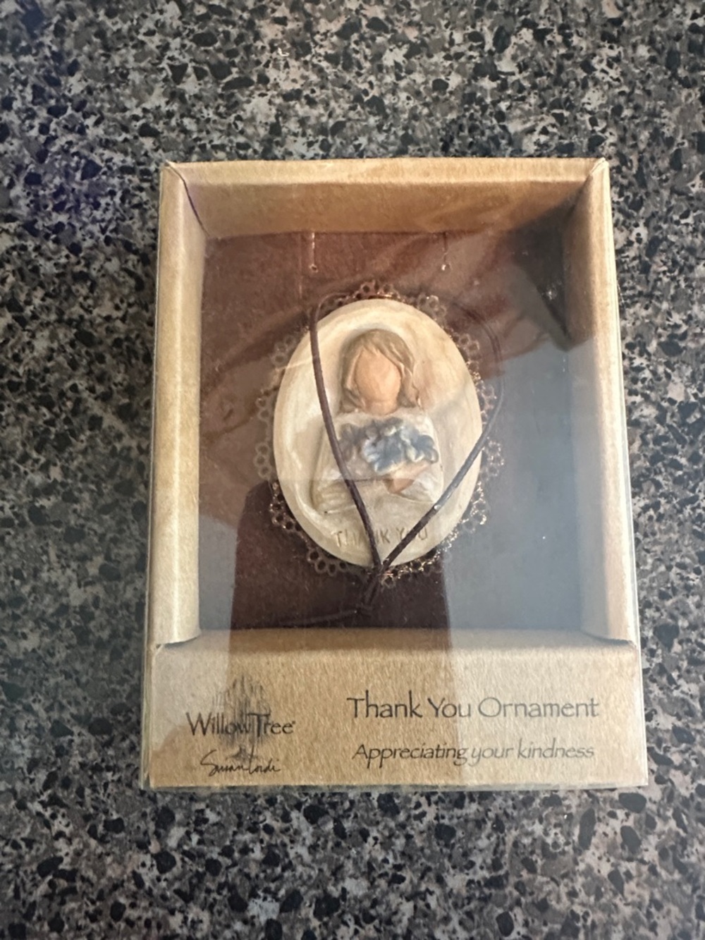 Willow Tree Thank You Ornament - Neutral Tones 2008